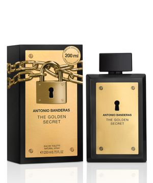 perfume masculino banderas the golden secret eau de toilette 200ml