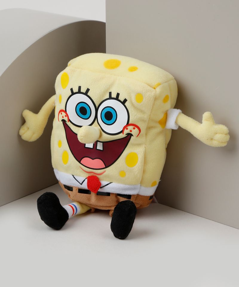 Pelúcia Bob Esponja: Sponge Bob Square Pants Nickelodeon 32cm - Toyshow  Tudo de Marvel DC Netflix Geek Funko Pop Colecionáveis