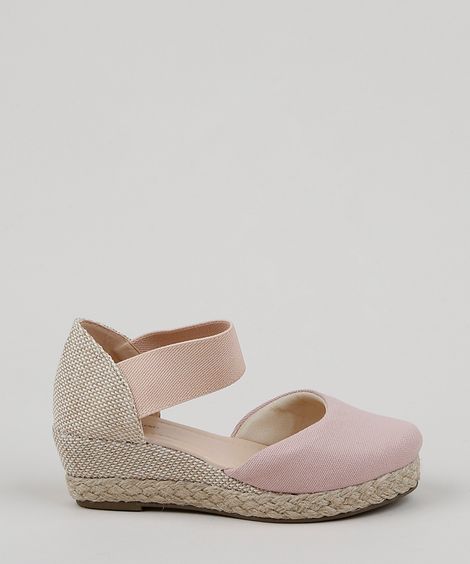 Sandália Plataforma Infantil Palomino Rosa
