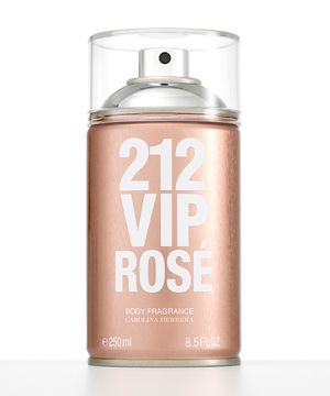 Body Spray Carolina Herrera 212 Vip Rose Feminino 250ml  Único