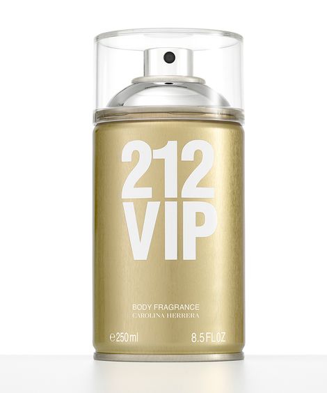 Body Spray Carolina Herrera 212 Vip Feminino 250ml  Único