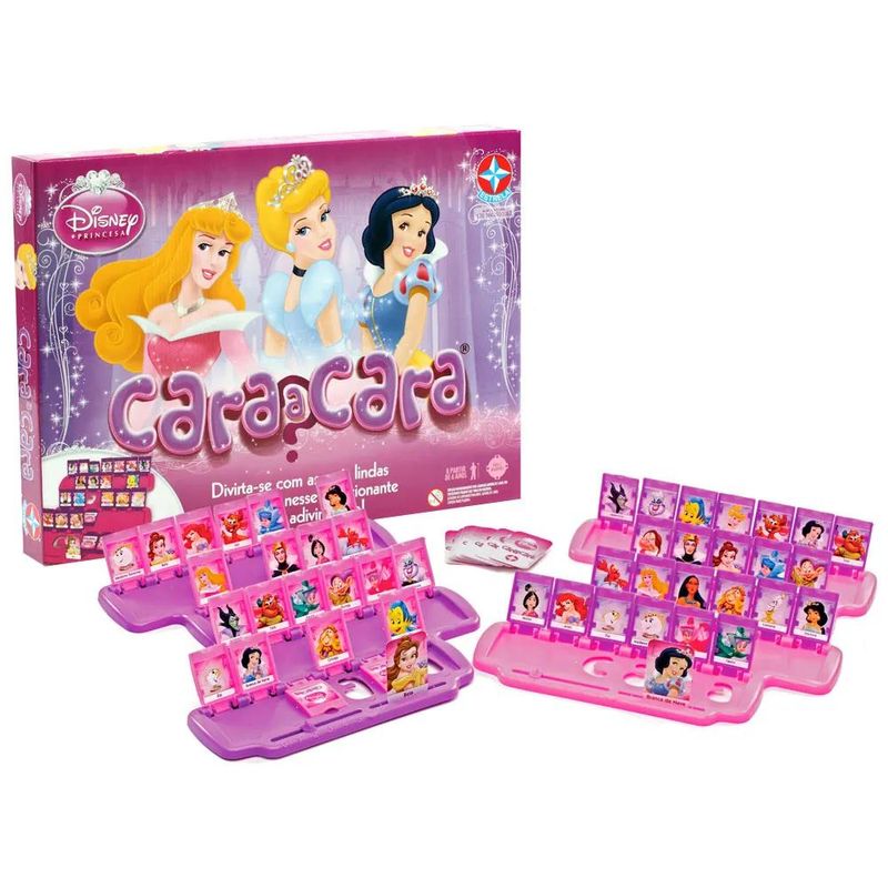 Jogo Cara a Cara Princesas Disney - Patota Brinquedos