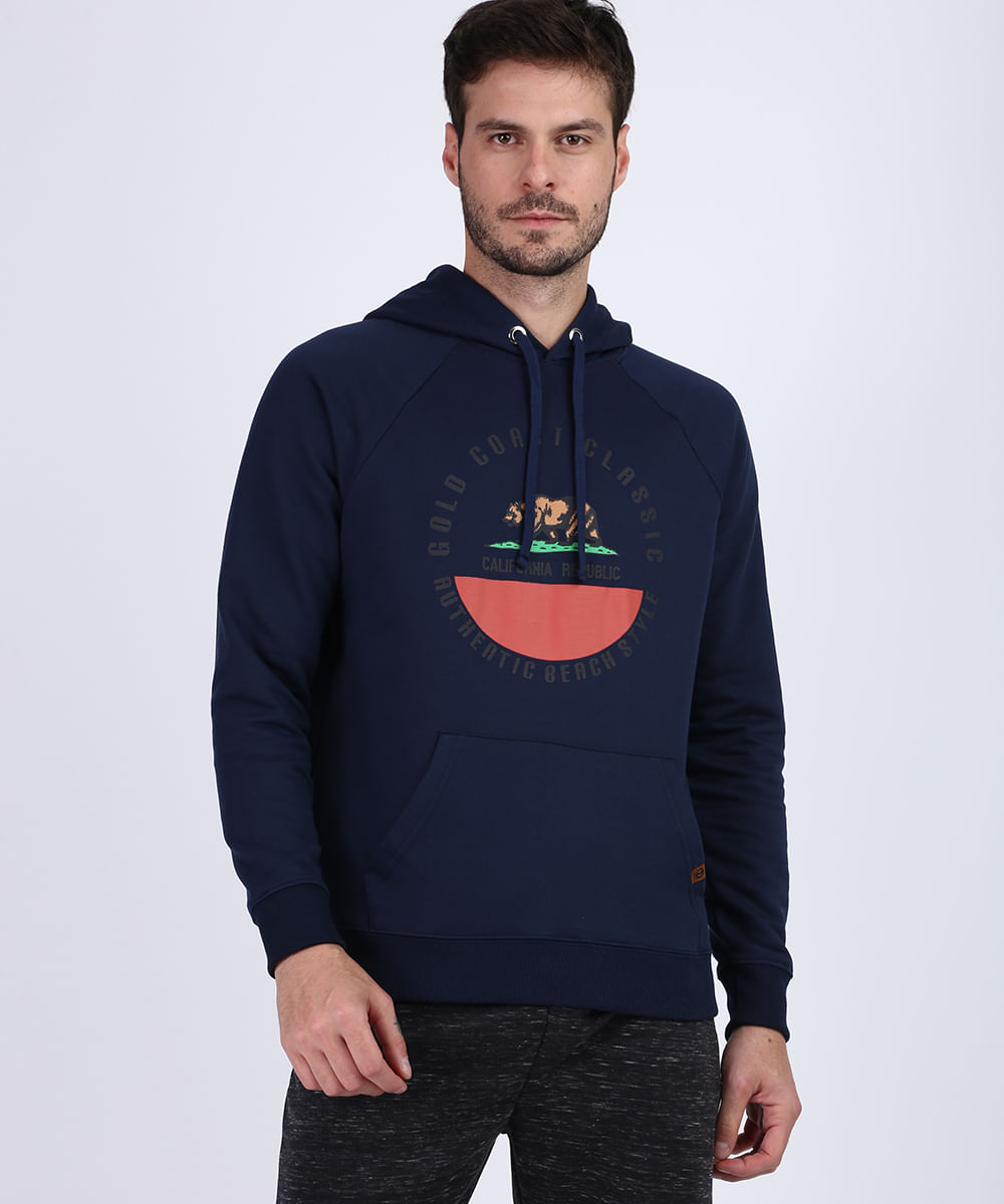 superdry vintage logo cali zip moletom com capuz