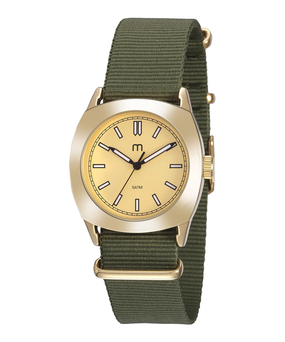 Kit de relógio analógico mais pulseira - Mondaine