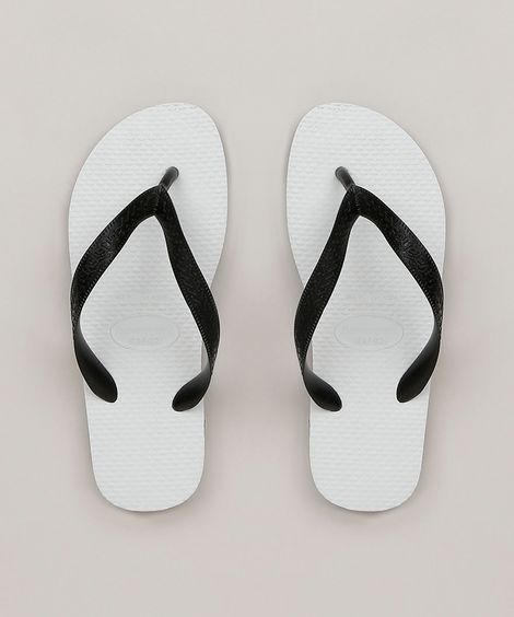 Chinelo Masculino Havaianas Top  Branco