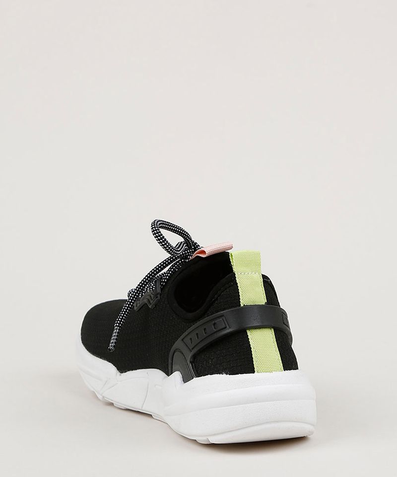 Tenis-em-Neoprene-Feminino-Oneself-Sneaker-Chunky--Preto-9955247-Preto_4