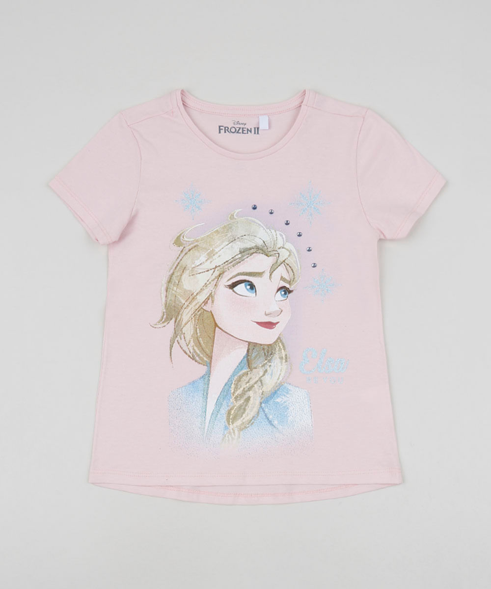 Blusa-Infantil-Elsa-com-Strass-Manga-Curta-Rosa-Claro-9954818-Rosa_Claro_1