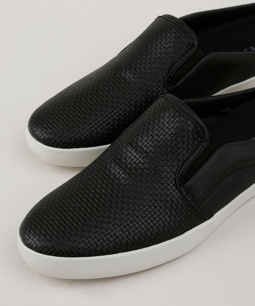 Tênis Slip On Mule Masculino Oneself Preto