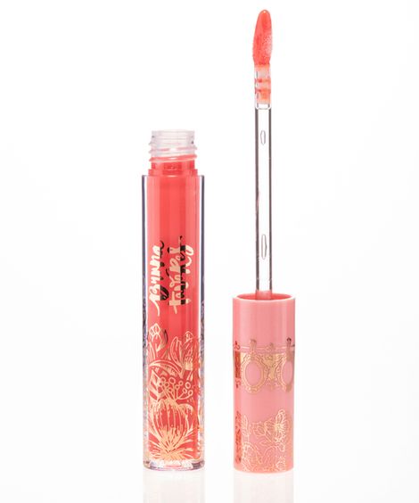 gloss labial bruna tavares bt jelly gloss peach rosa