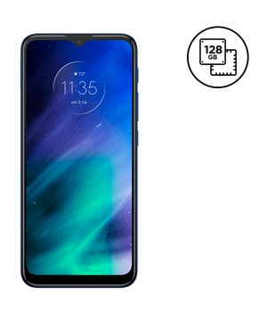 Smartphone Motorola One Fusion 128GB 4G Dual Chip 4GB RAM Câmera Quádrupla Azul Safira