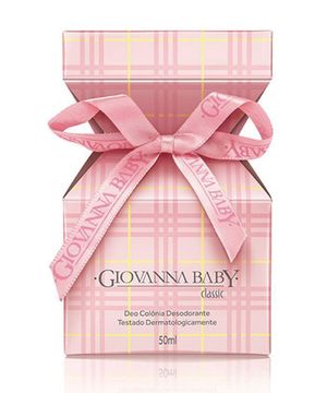 Deo Colônia Giovanna Baby Classic 50ml  Único