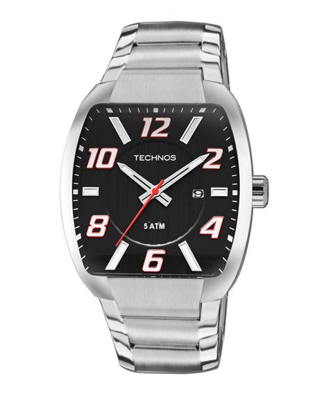 Relógio Analógico Technos Masculino - 2115KLL/1P Prateado