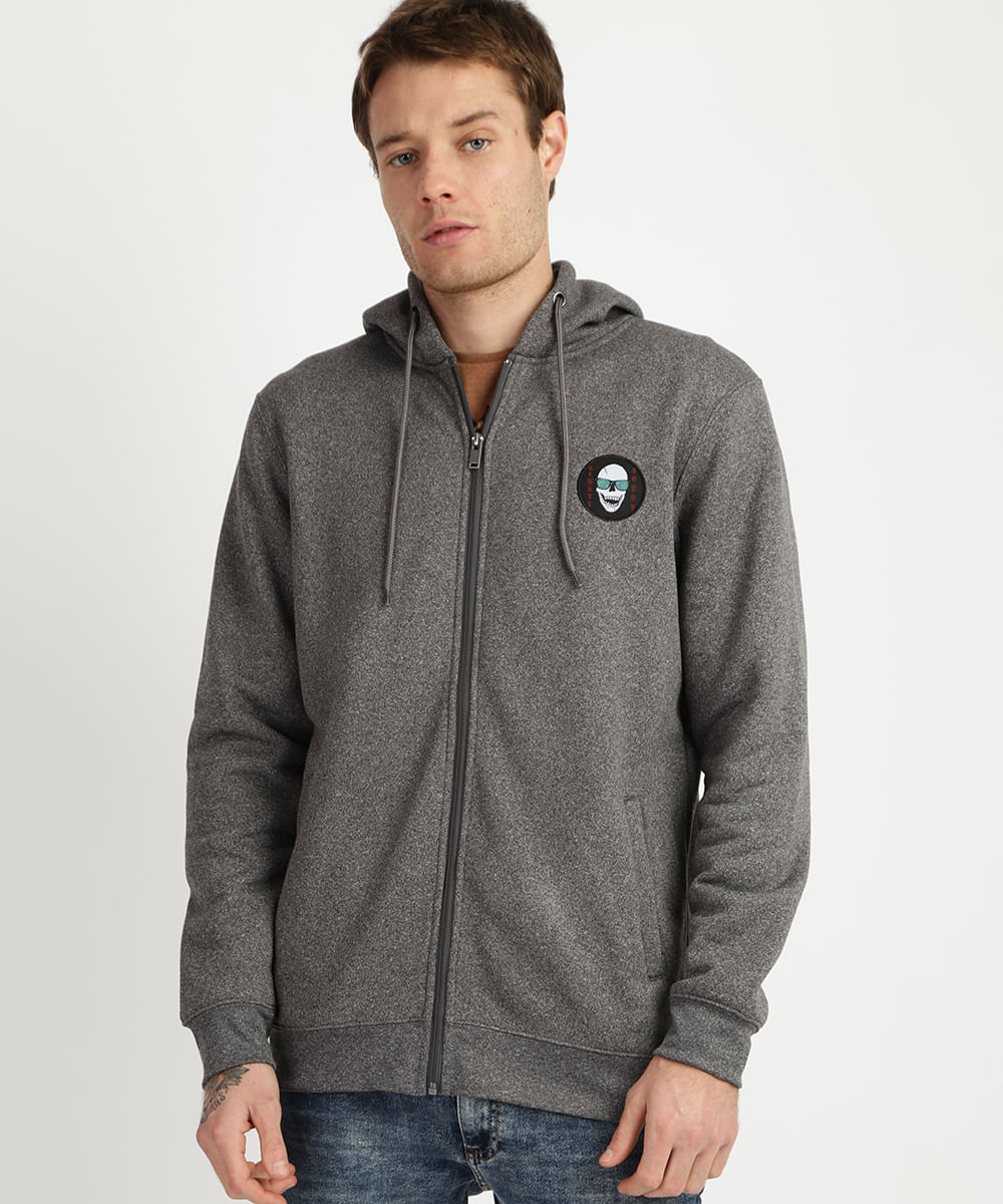 converse core zip moletom com capuz mens
