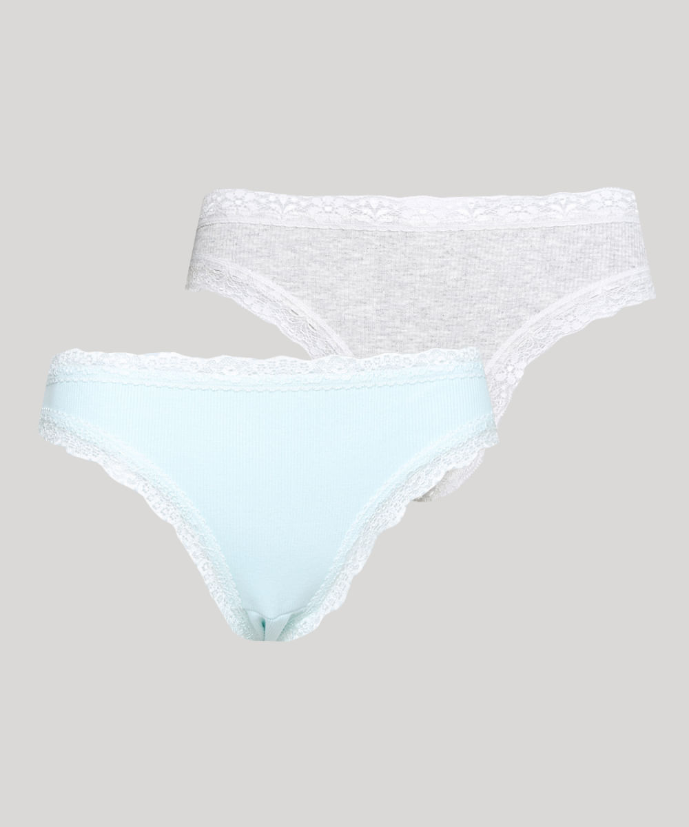 Kit-de-2-Calcinhas-Calecon-em-Malha-com-Renda-Multicor-9956915-Multicor_1