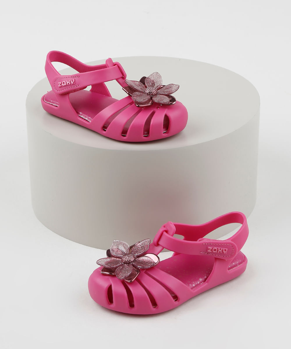 Sandalia-Infantil-Zaxy-Nina-com-Flor-Rosa-9951895-Rosa_1