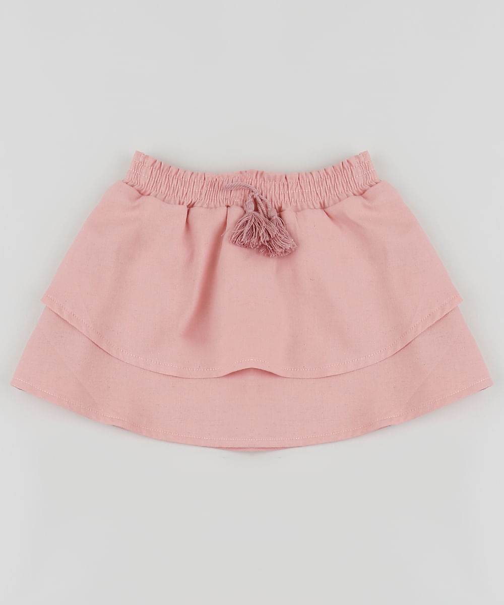 Saia-com-Linho-Infantil-com-Camadas-com-Cordao-Rosa-9953578-Rosa_1