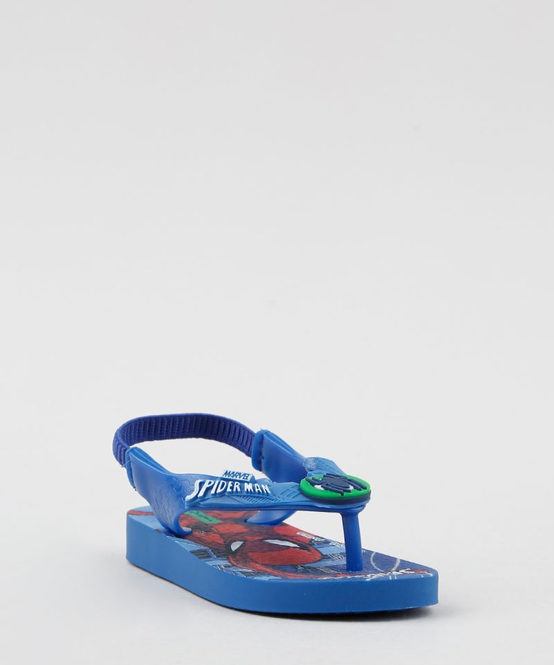 Chinelo-Infantil-Ipanema-Homem-Aranha-com-Elastico--Azul-9954740-Azul_3