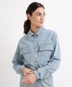 Jaqueta-Jeans-Feminina-Mindset-Cropped-com-Bolsos-e-Elastico-Azul-Claro-9963209-Azul_Claro_1