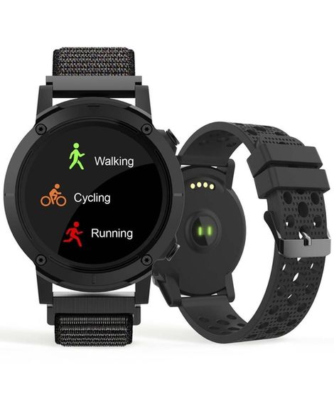 Kit de Relógio Masculino Seculus Smartwatch 79004G0SVNV3 + Troca Pulseiras Preto