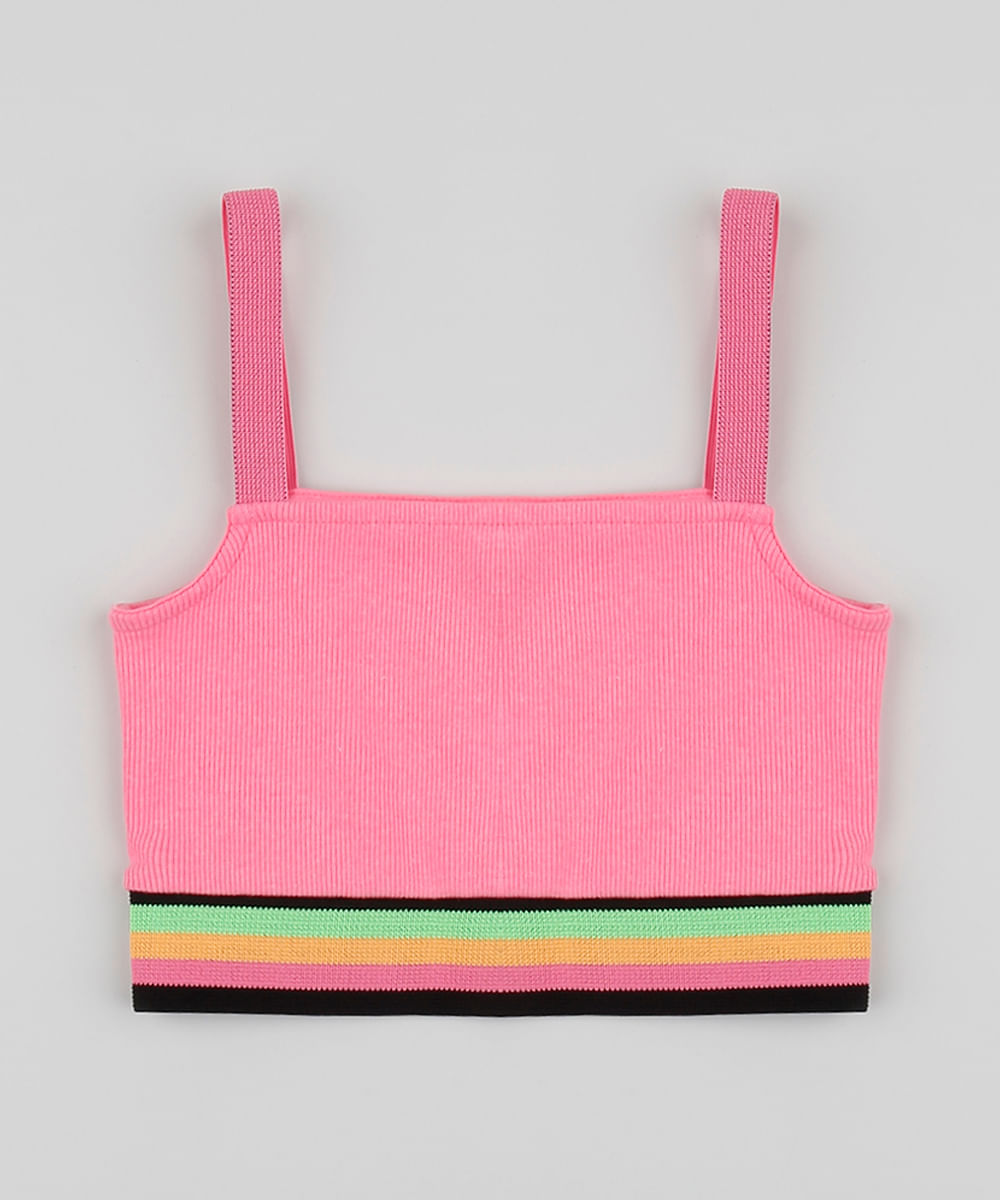 Top-Cropped-Juvenil-Canelado-e-com-Listras-Rosa-Neon-9955921-Rosa_Neon_1