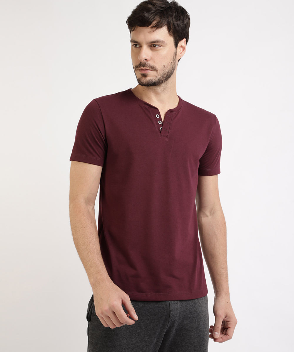 camisetas masculino gola v