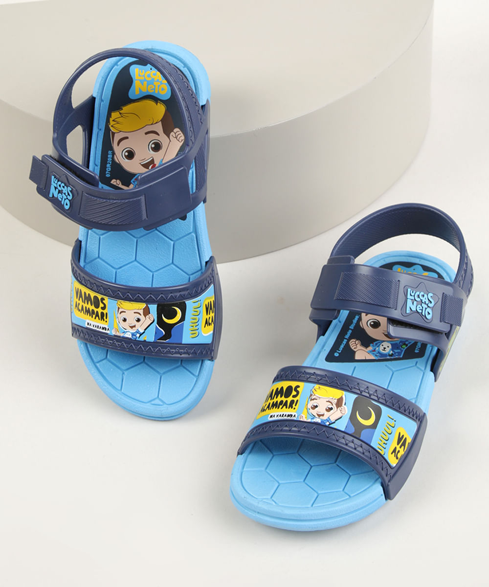 crocs infantil luccas neto