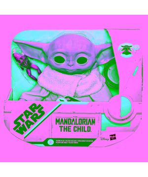 Pelúcia Interativa - Disney - Star Wars - The Mandalorian - Baby Yoda - Hasbro