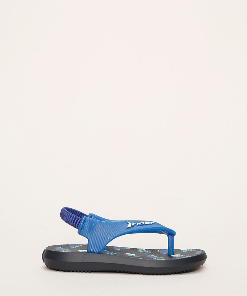 Chinelo-Infantil-Rider-R1-Estampado-de-Dinossauros-com-Elastico-Azul-Marinho-9964732-Azul_Marinho_5