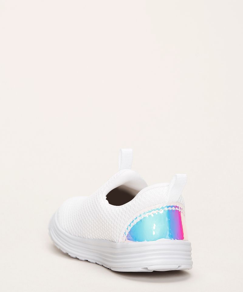 Tenis-Infantil-Knit-com-Recorte-Metalizado-Branco-9966538-Branco_4