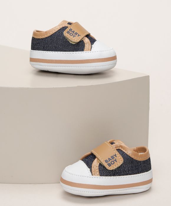 Tênis infantil jeans - Pimpolho