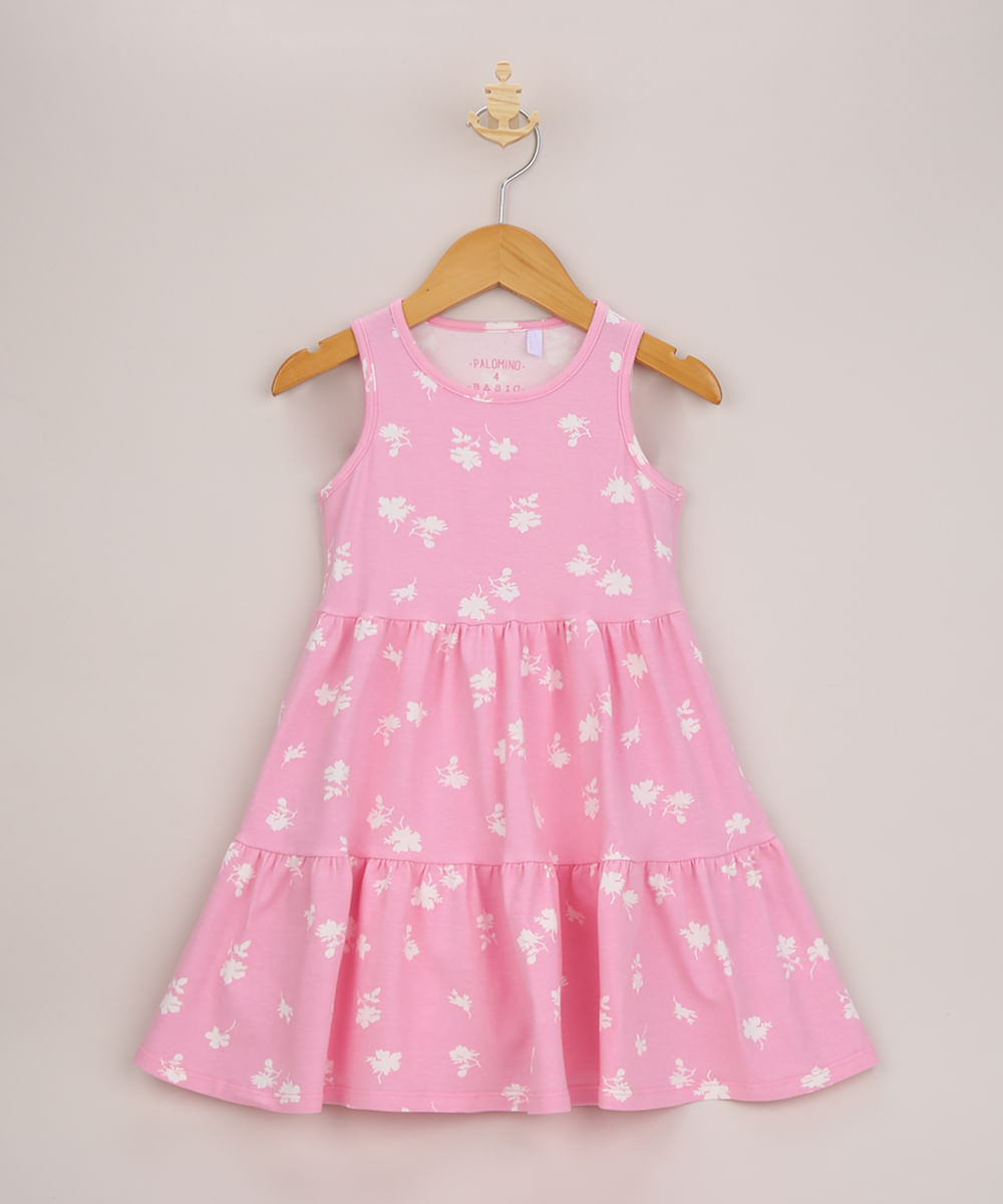 Vestido-Infantil-Basico-Estampado-Floral-Rosa-9953036-Rosa_1