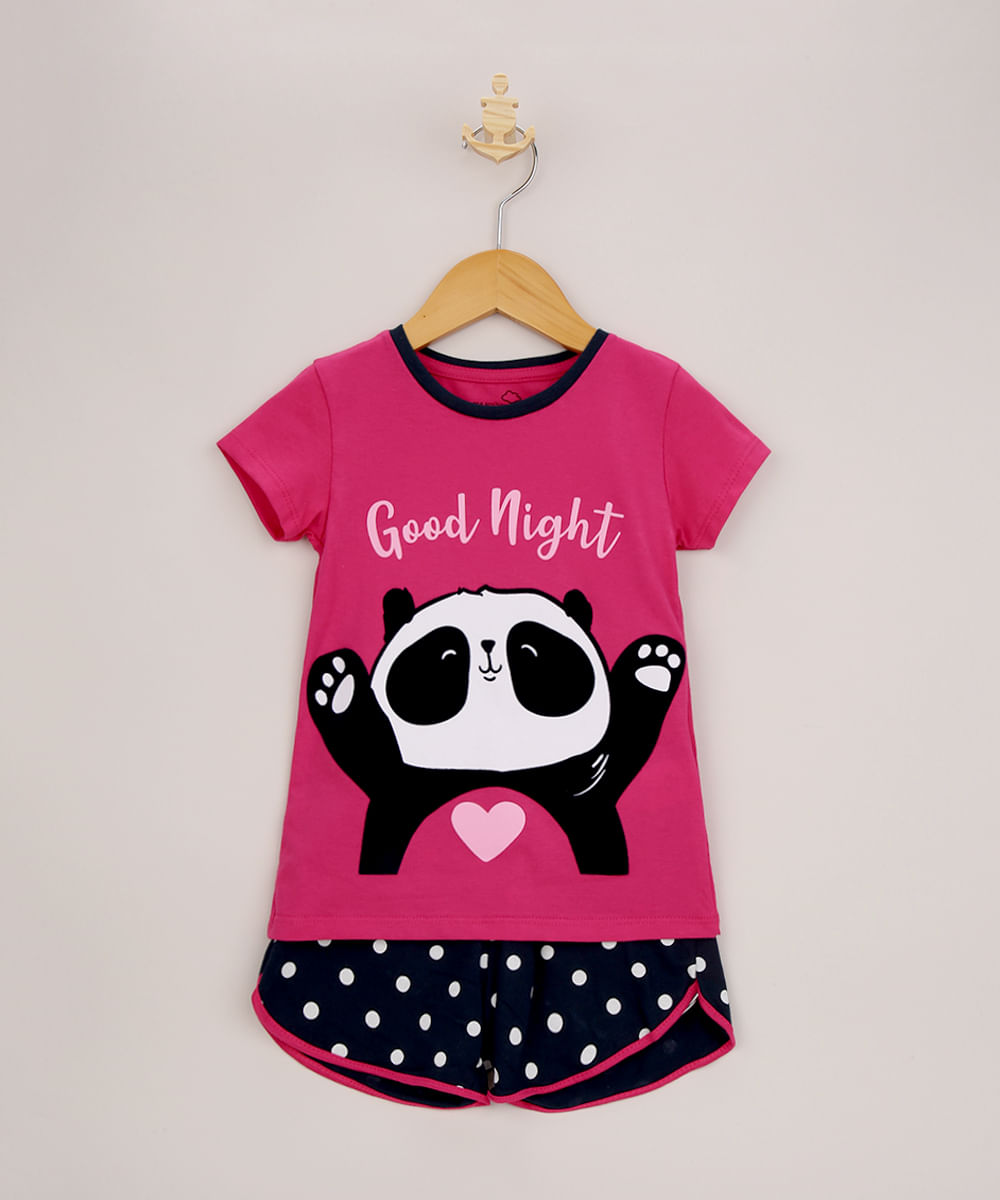 Pijama-Infantil-Panda-Estampado-Poa-Manga-Curta-Rosa-9956716-Rosa_1