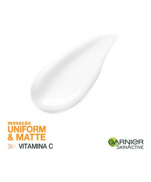 Protetor Hidratante Facial Garnier Uniform&Matte Vitamina C FPS 30 - 15g Único - TRANSPARENT