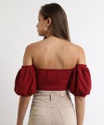 Blusa-Feminina-Cropped-Ombro-a-Ombro-Manga-Bufante-Vermelha-9959956-Vermelho_2