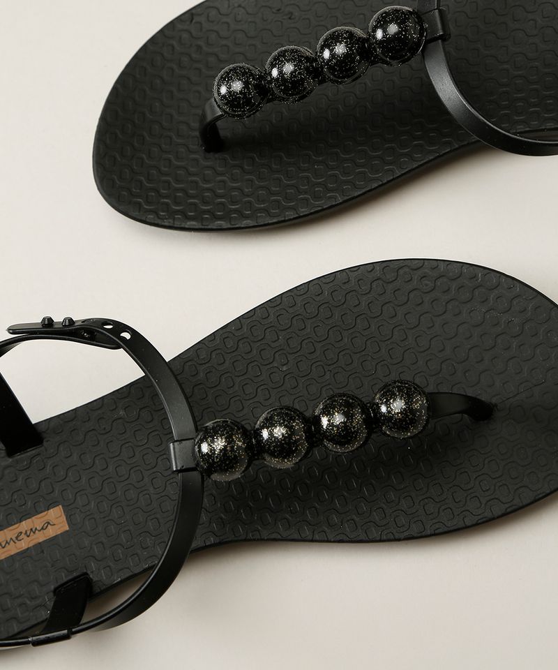 Rasteirinha-Feminina--Ipanema-Class-Glam-com-Semi-Esfera-e-Glitter-Preto-9964496-Preto_3