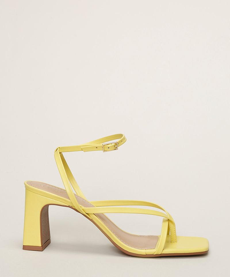 Sandalia-Feminina-Oneself-Salto-Medio-Grosso-com-Tiras-Finas-Amarela-9966899-Amarelo_2