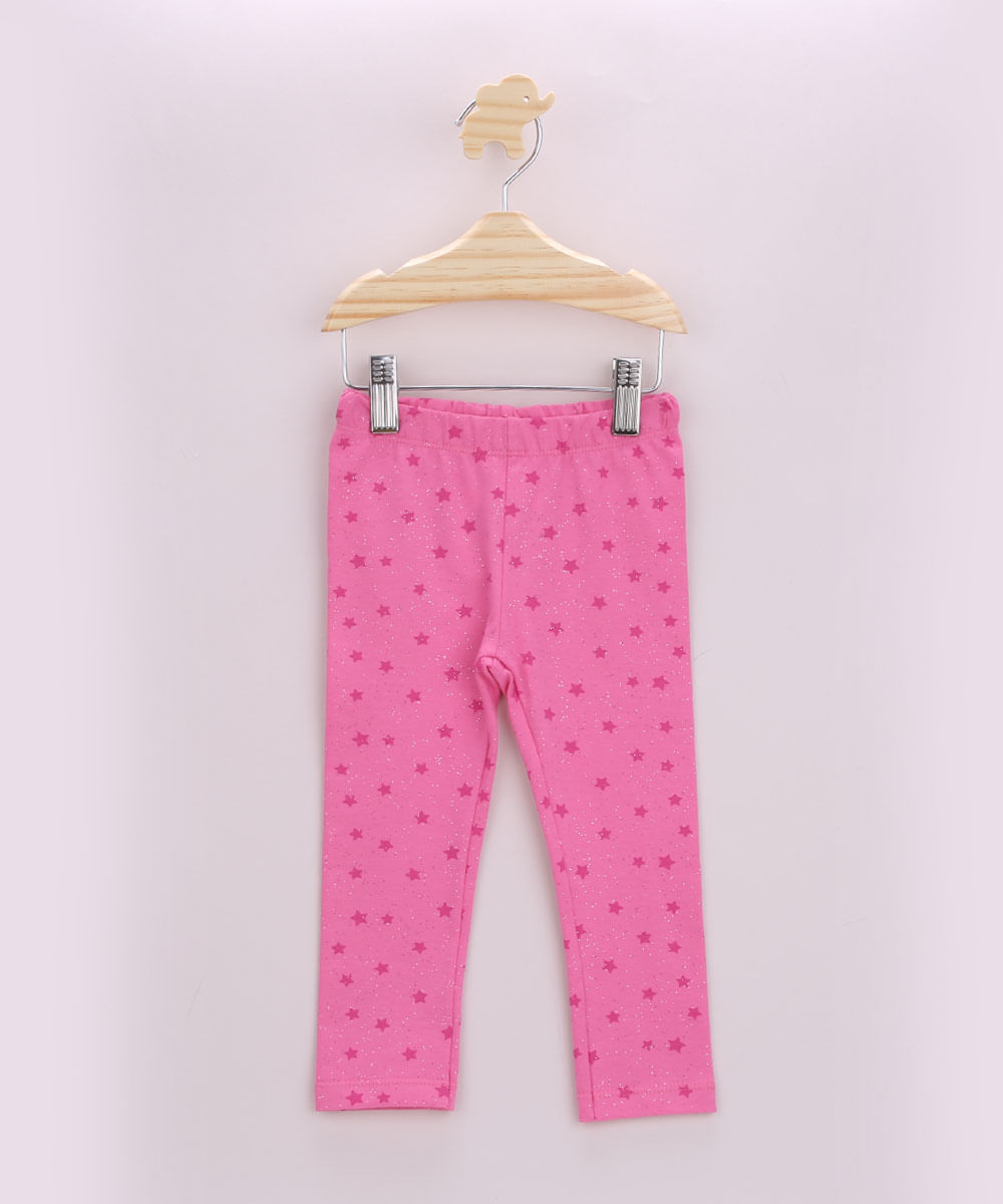 Calca-Legging-Infantil-Estampada-de-Estrelas-com-Brilho-Rosa-9953624-Rosa_1