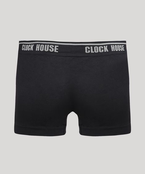 Cueca Masculina Boxer Sem Costura Preta