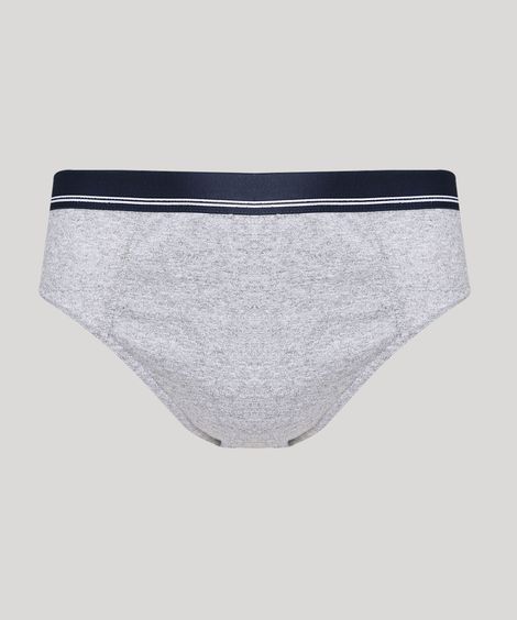 Kit de 5 Cuecas Masculinas Slip Multicor