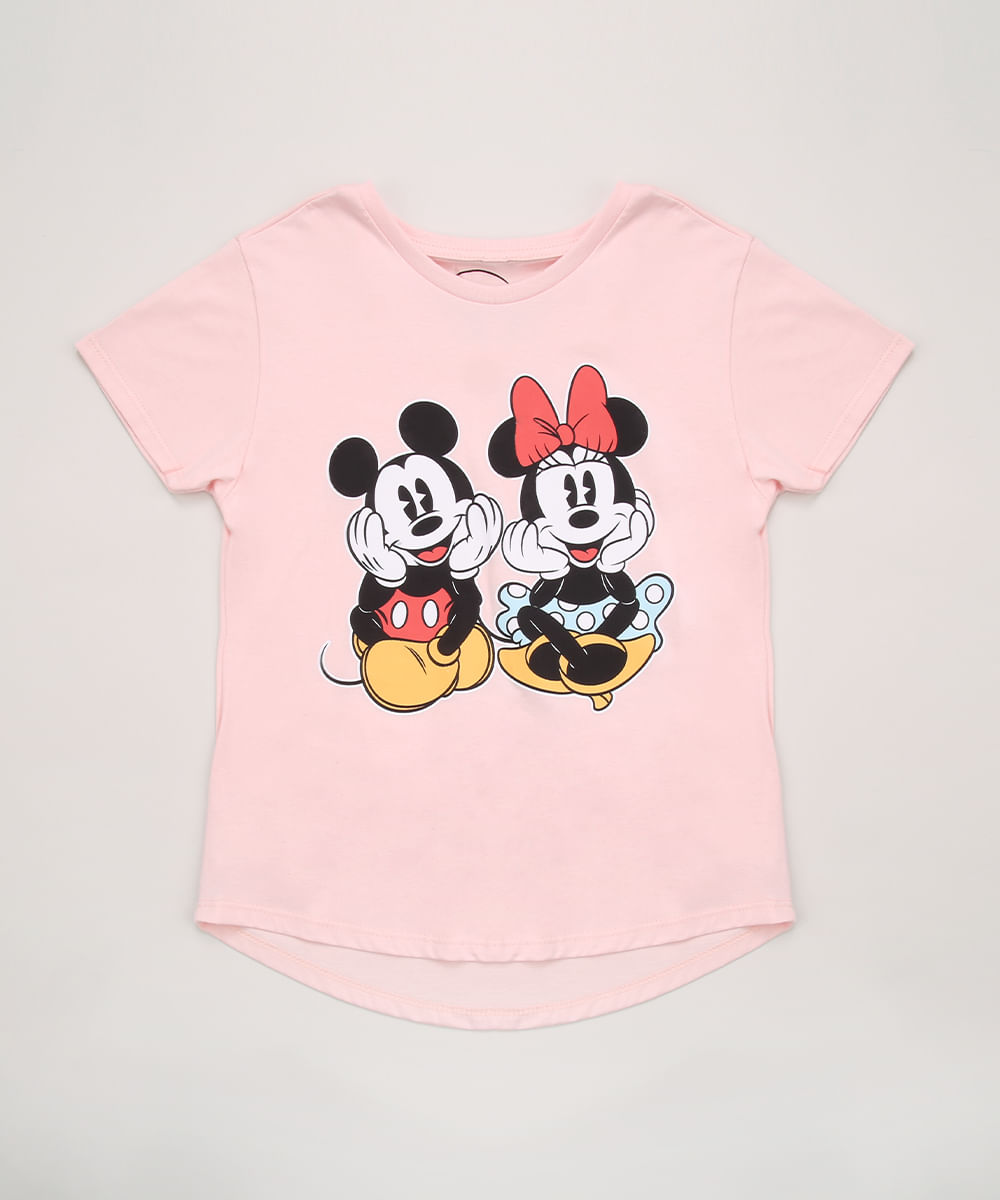 Blusa-Juvenil-Mickey-e-Minnie-Manga-Curta-Rosa-9948962-Rosa_1
