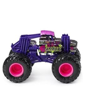 Mini Veículo e Figura - Monster Jam - 1/64 - Wild Flower - Sunny