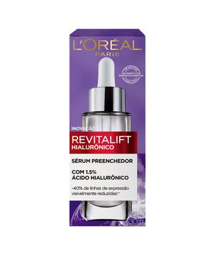 Sérum Preenchedor Anti-idade L'oréal Paris Revitalift Hialurônico 30ml