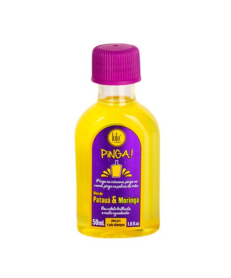 Óleo Capilar Pinga Patauá e Moringa Pré e Pós Sol Lola Cosmetics 50ml Único