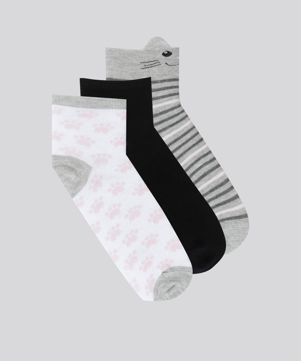 Kit-de-3-Meias-Estampadas-Multicor-8718249-Multicor_1