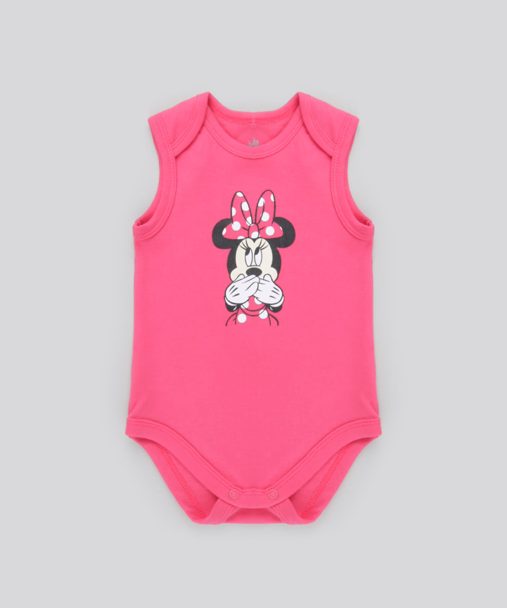 Body-Minnie-em-Algodao---Sustentavel-Rosa-Escuro-8638020-Rosa_Escuro_1