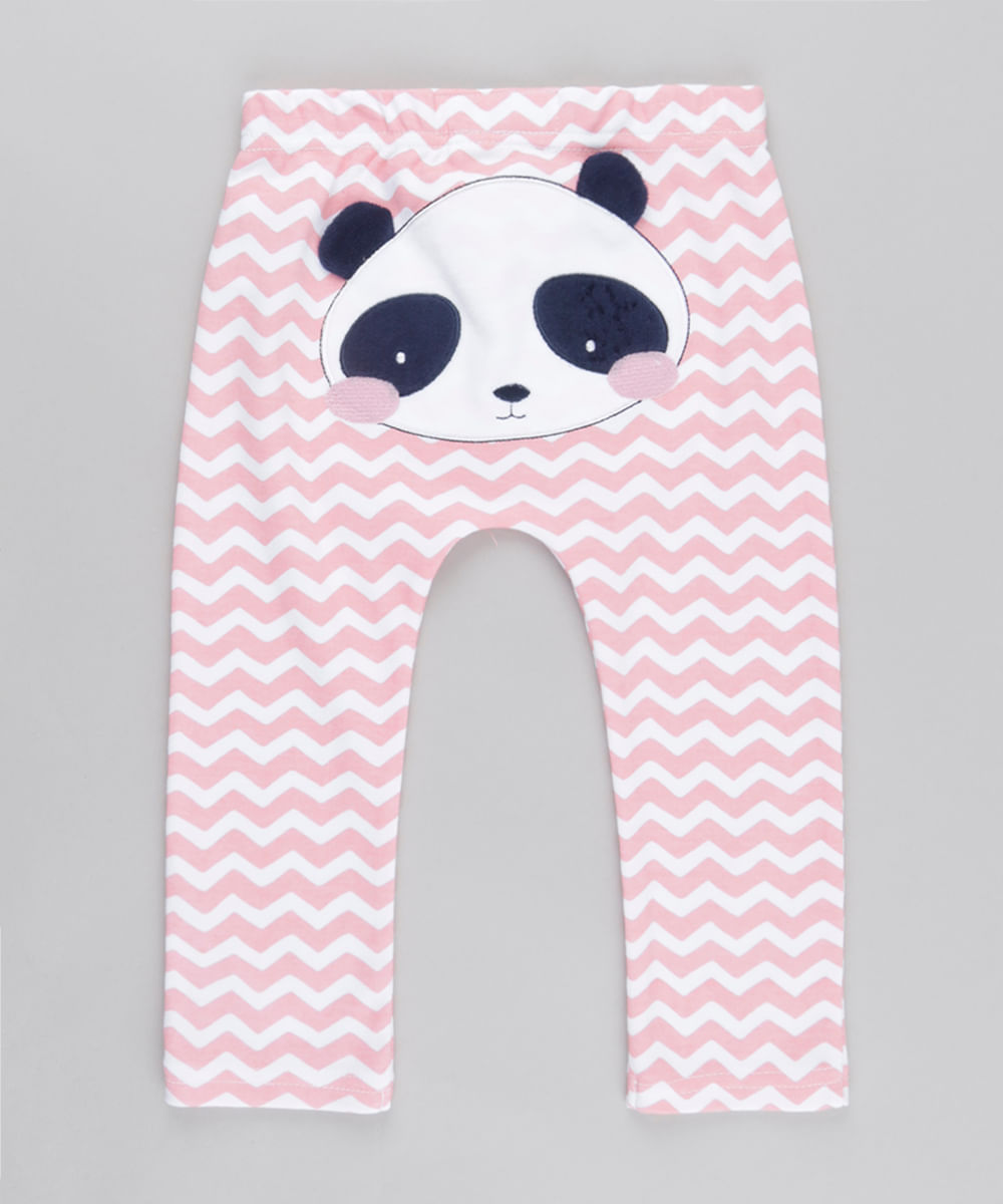 Calca-Estampada-Panda-em-Algodao---Sustentavel-Rosa-8612462-Rosa_1