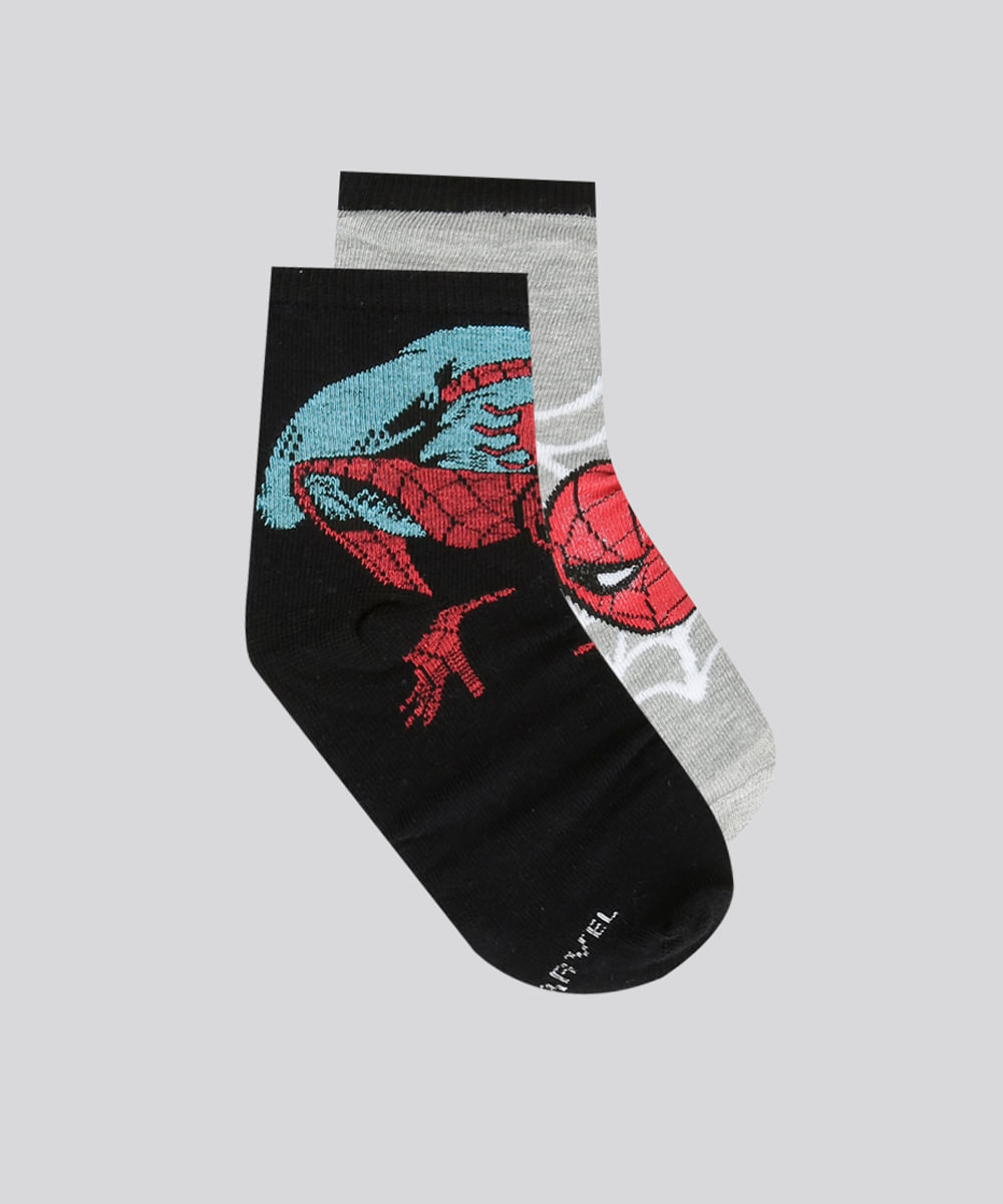 Kit-de-2-Meias-Homem-Aranha-Multicor-8837775-Multicor_1