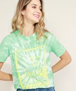 Blusa-Feminina-Signo-Aquario-Estampada-Tie-Dye-Manga-Curta-Decote-Redondo-Verde-9964702-Verde_5