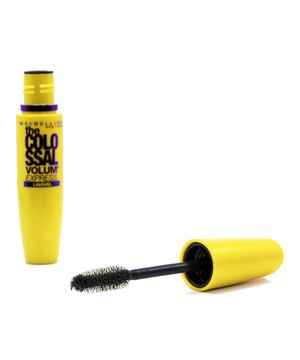 Máscara de Cílios Colossal Volum Express Lavável Maybelline Glam Black