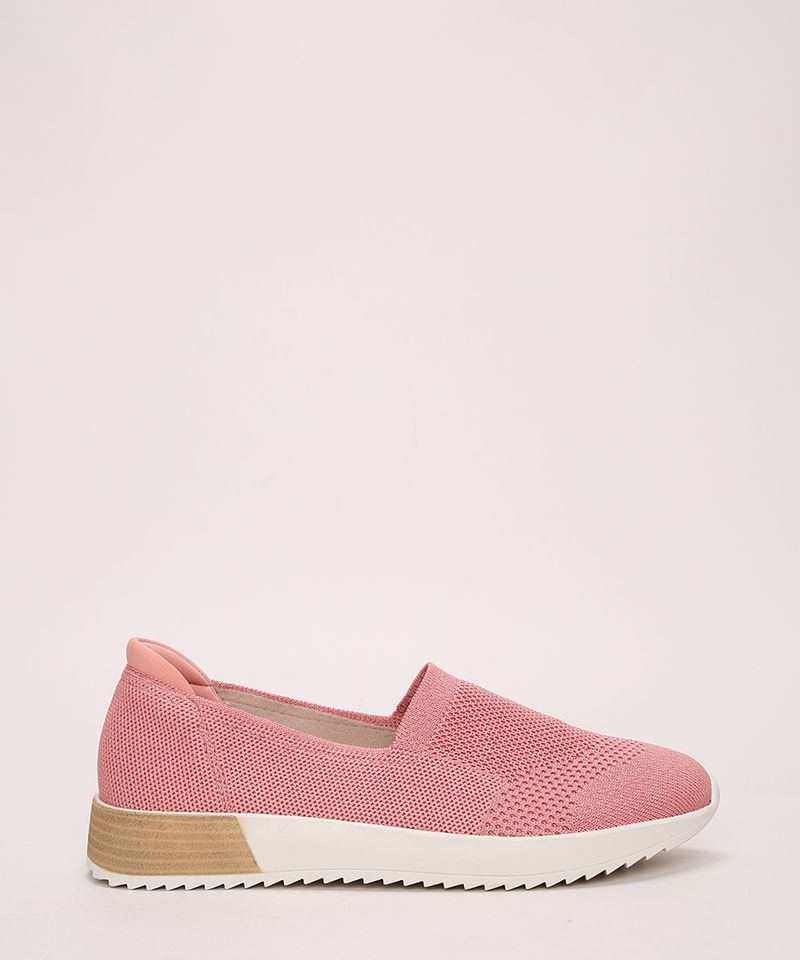 Tenis-Slip-On-Feminino-Modare-Knit-Rosa-Escuro-9972980-Rosa_Escuro_2